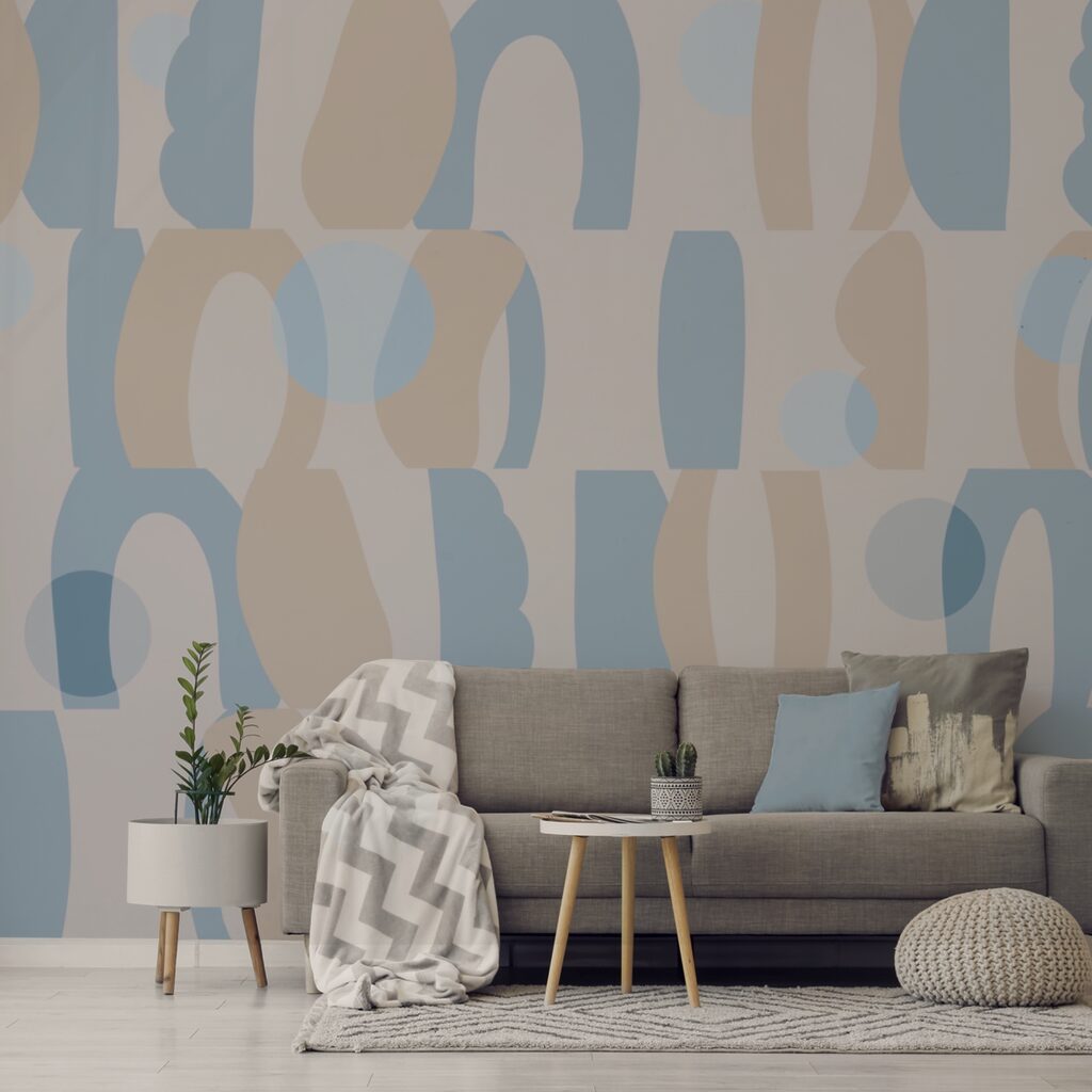 Muster aus verschiedenen Formen und Farben