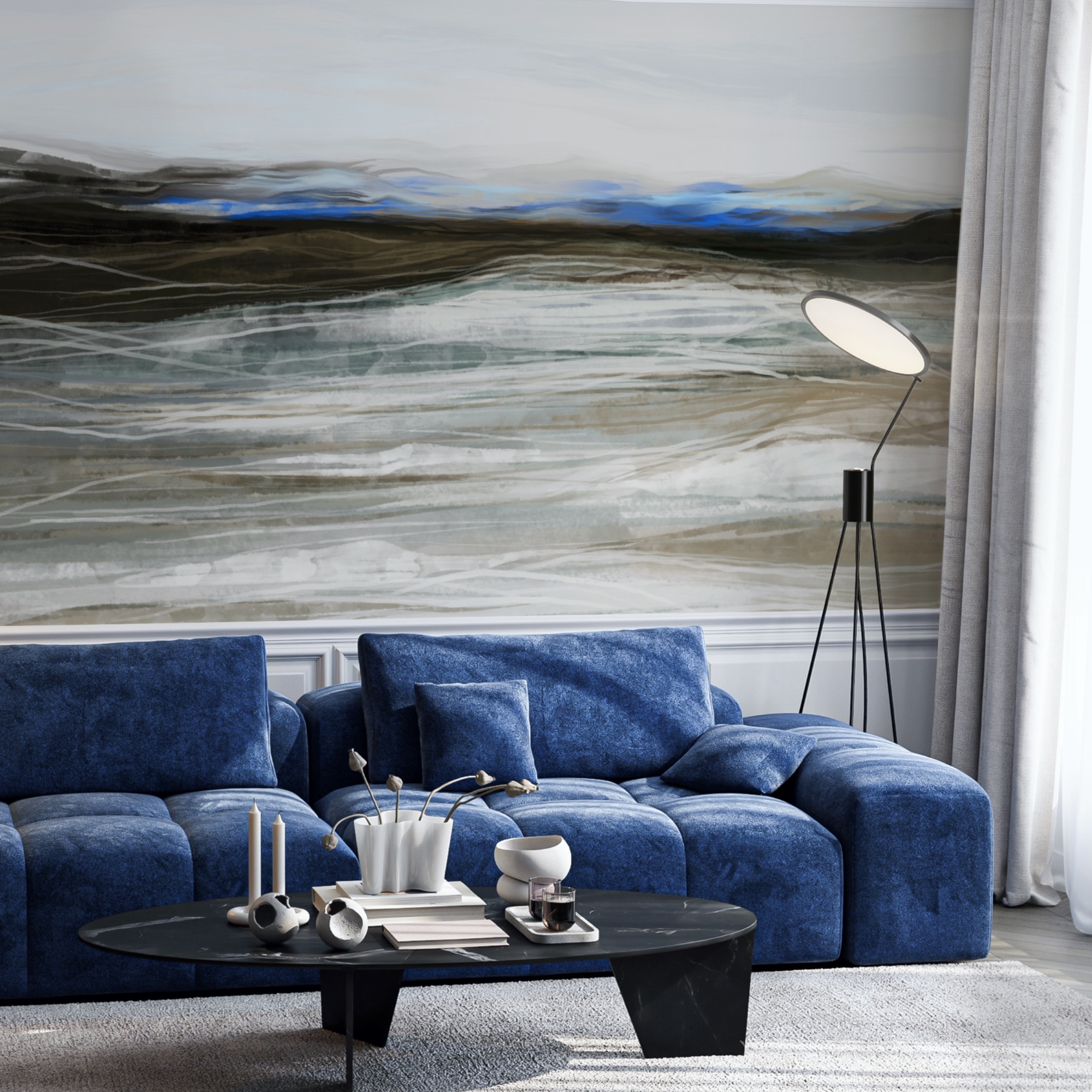 Gemälde einer Landschaft Gemälde einer Landschaft