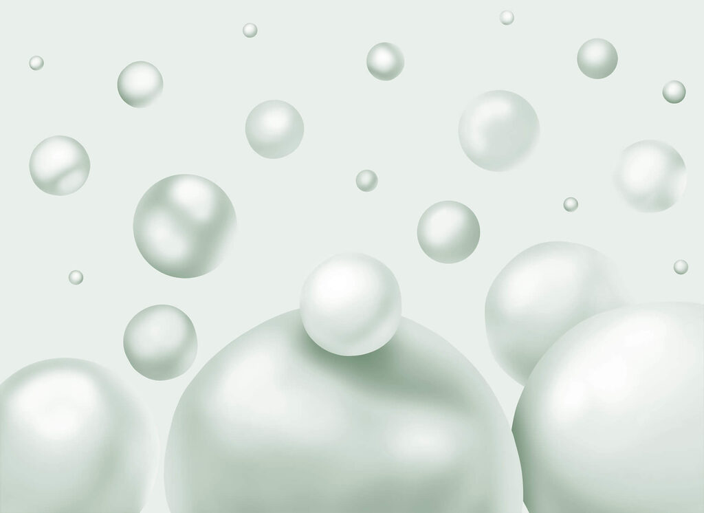 Group of white balls Group of white balls