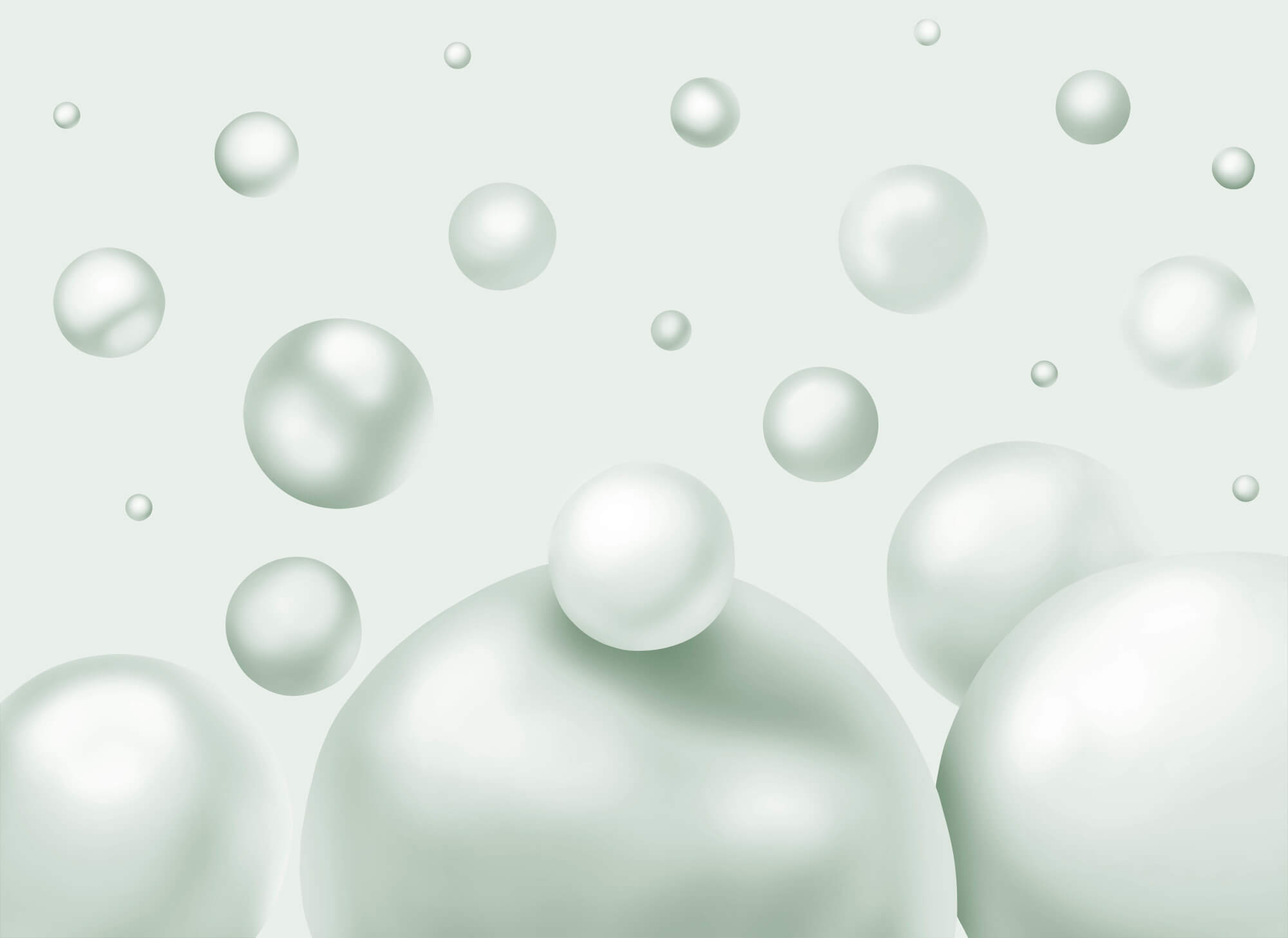 Group of white balls Group of white balls