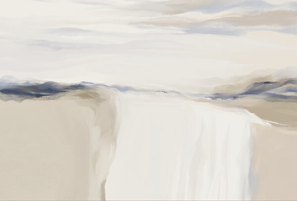 Waterfall in the sky