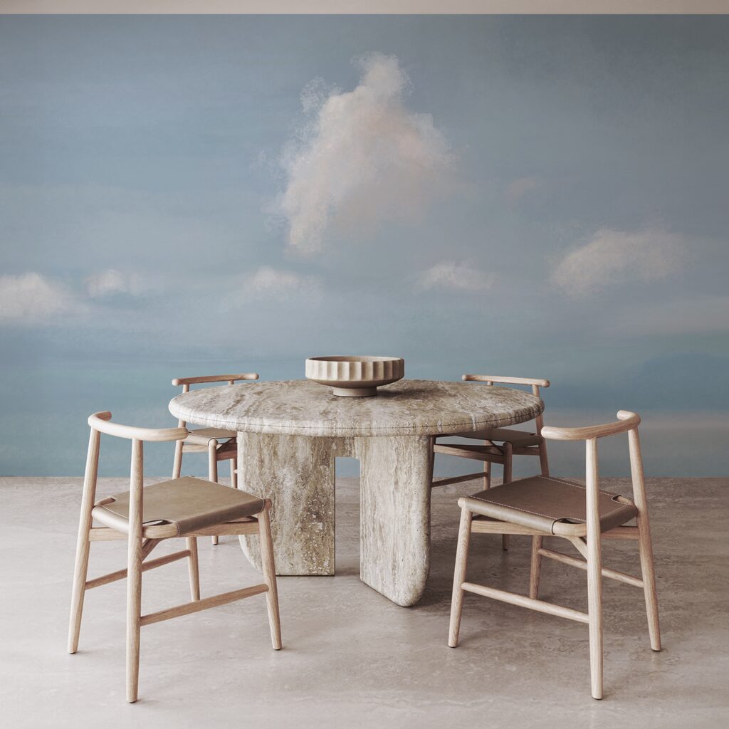 Segelboot in der Mitte eines Gewässers