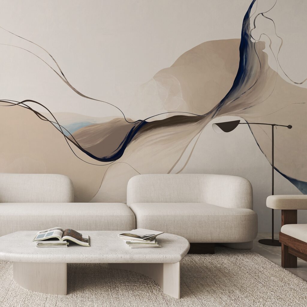 - Fließende Farben in sanfter Harmonie