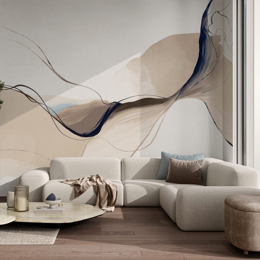 - Fließende Farben in sanfter Harmonie