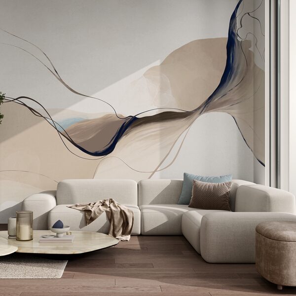 - Fließende Farben in sanfter Harmonie