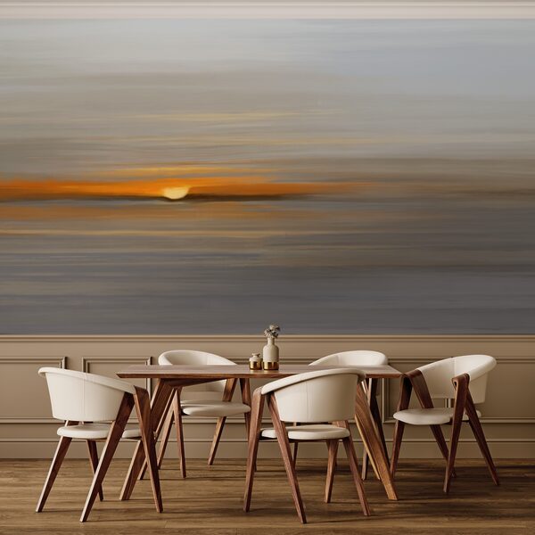 Sonnenuntergang über dem Wasser