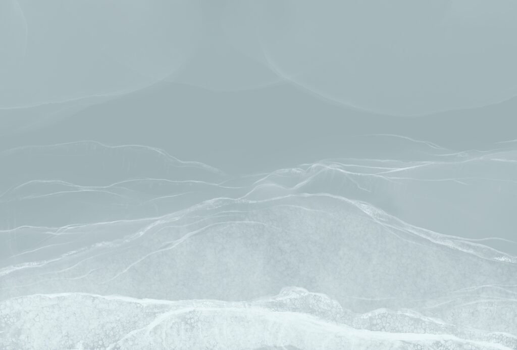 White and gray landscape