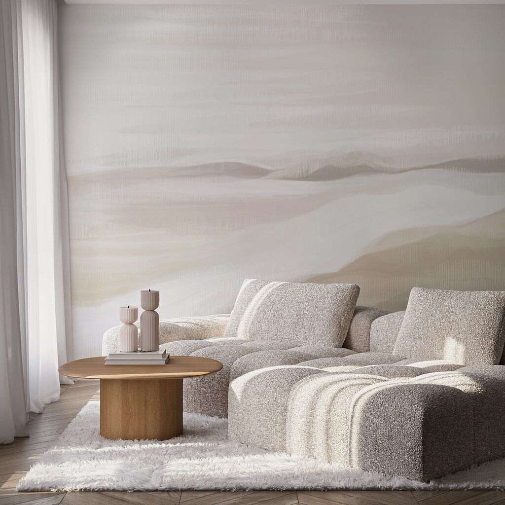 Gemälde einer Wüstenlandschaft