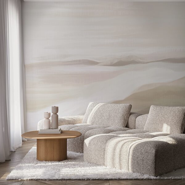 Gemälde einer Wüstenlandschaft