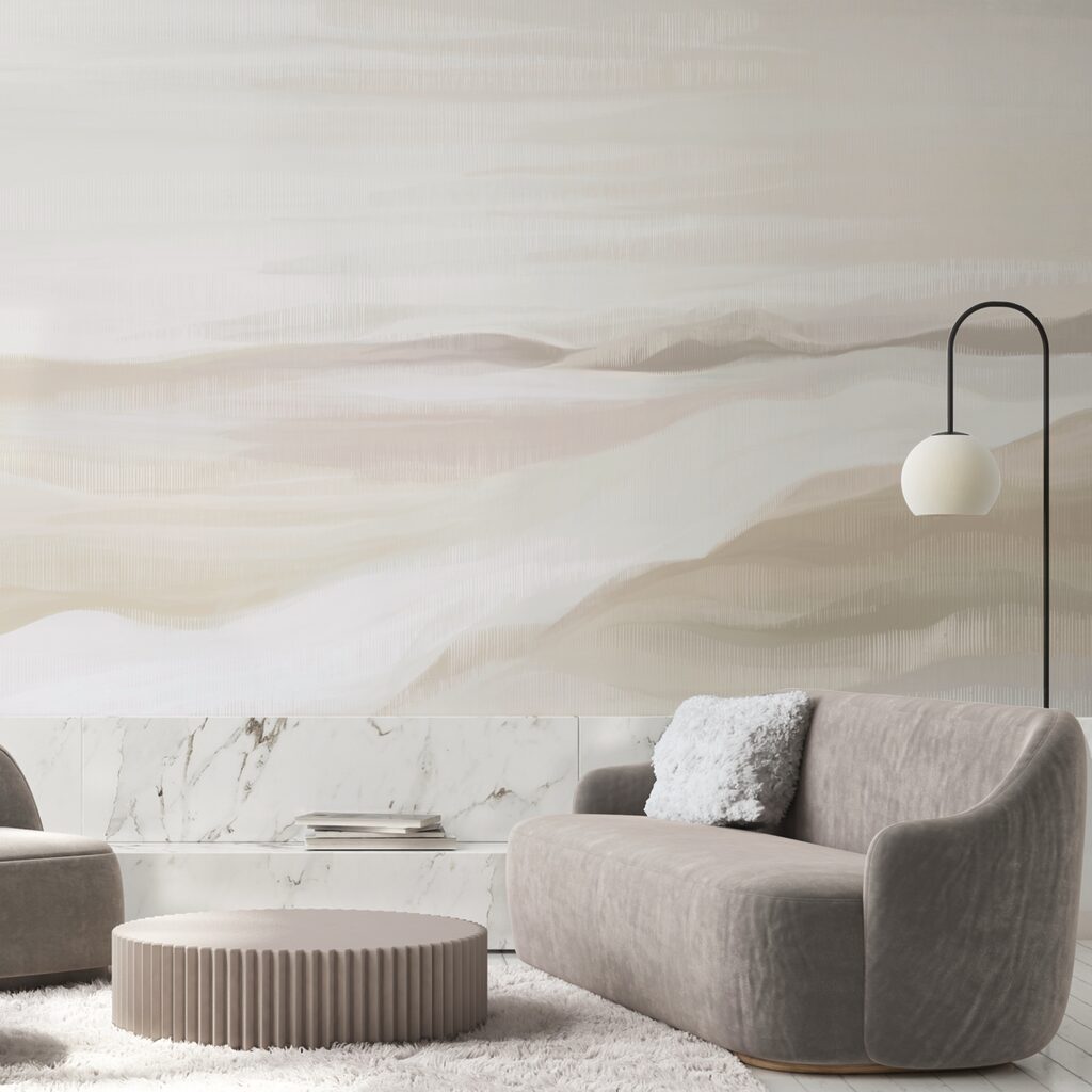 Gemälde einer Wüstenlandschaft