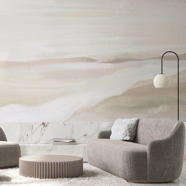 Gemälde einer Wüstenlandschaft