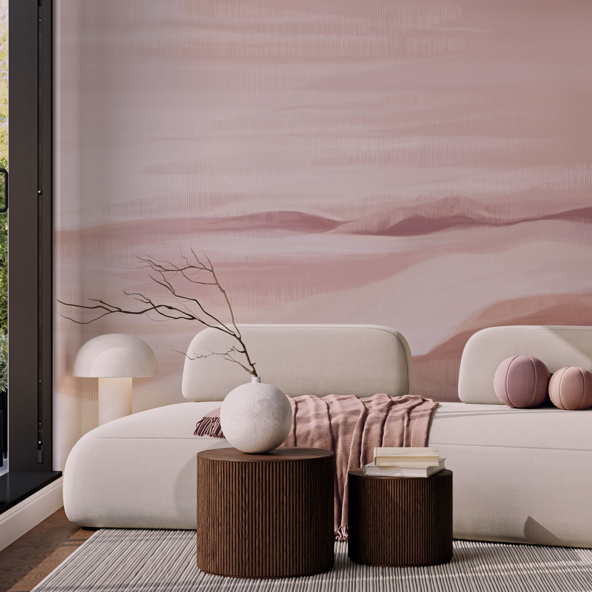 Gemälde einer Wüste