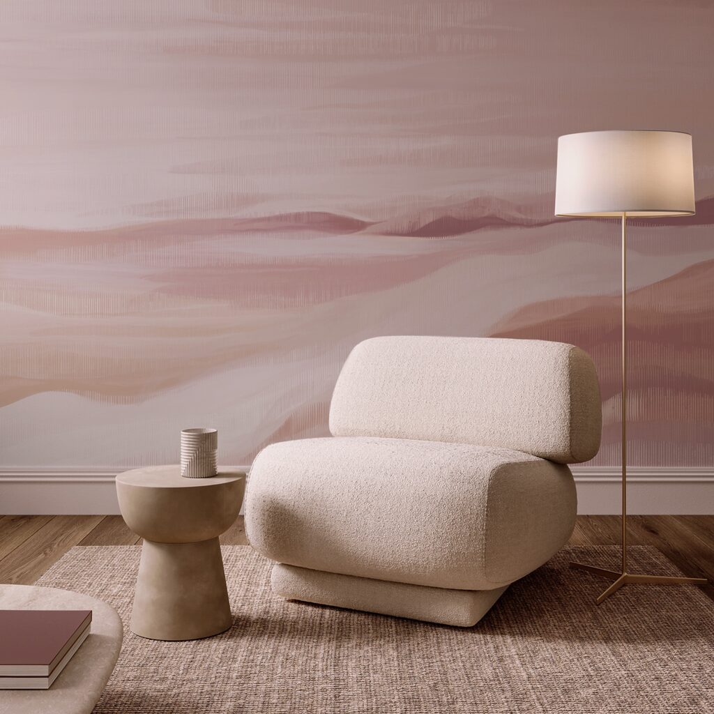 Gemälde einer Wüste