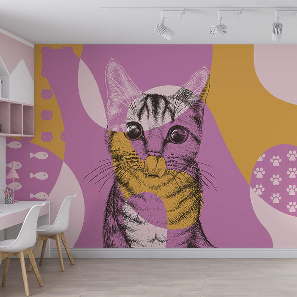Katze mit Mäusenase
