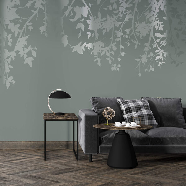 Baumzweige mit Blättern