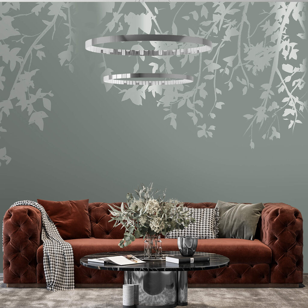 Baumzweige mit Blättern