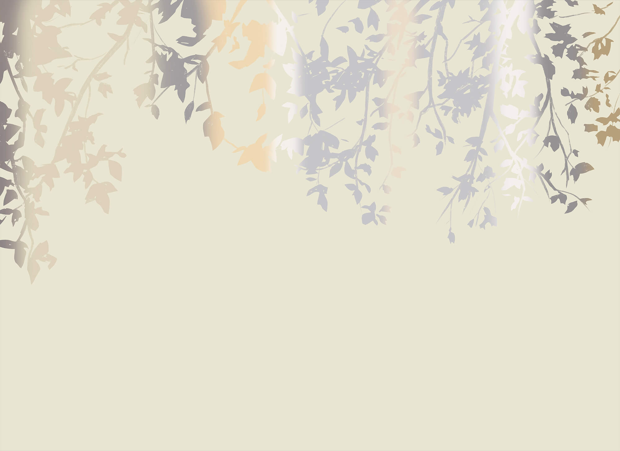 Tree branches with leaves