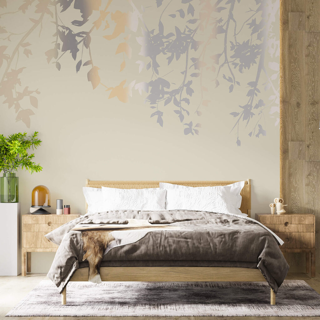 Baumzweige mit Blättern