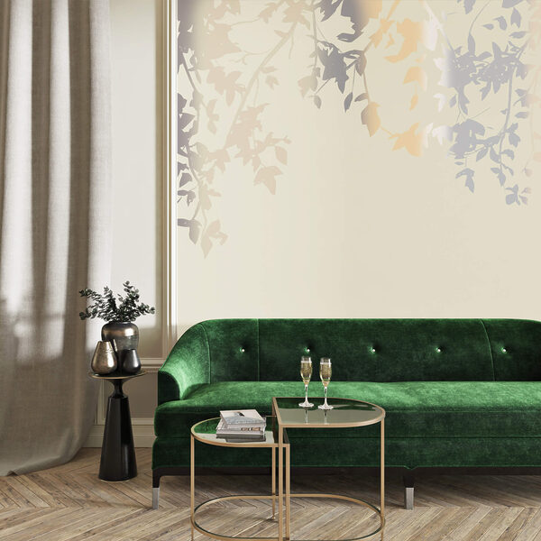 Baumzweige mit Blättern