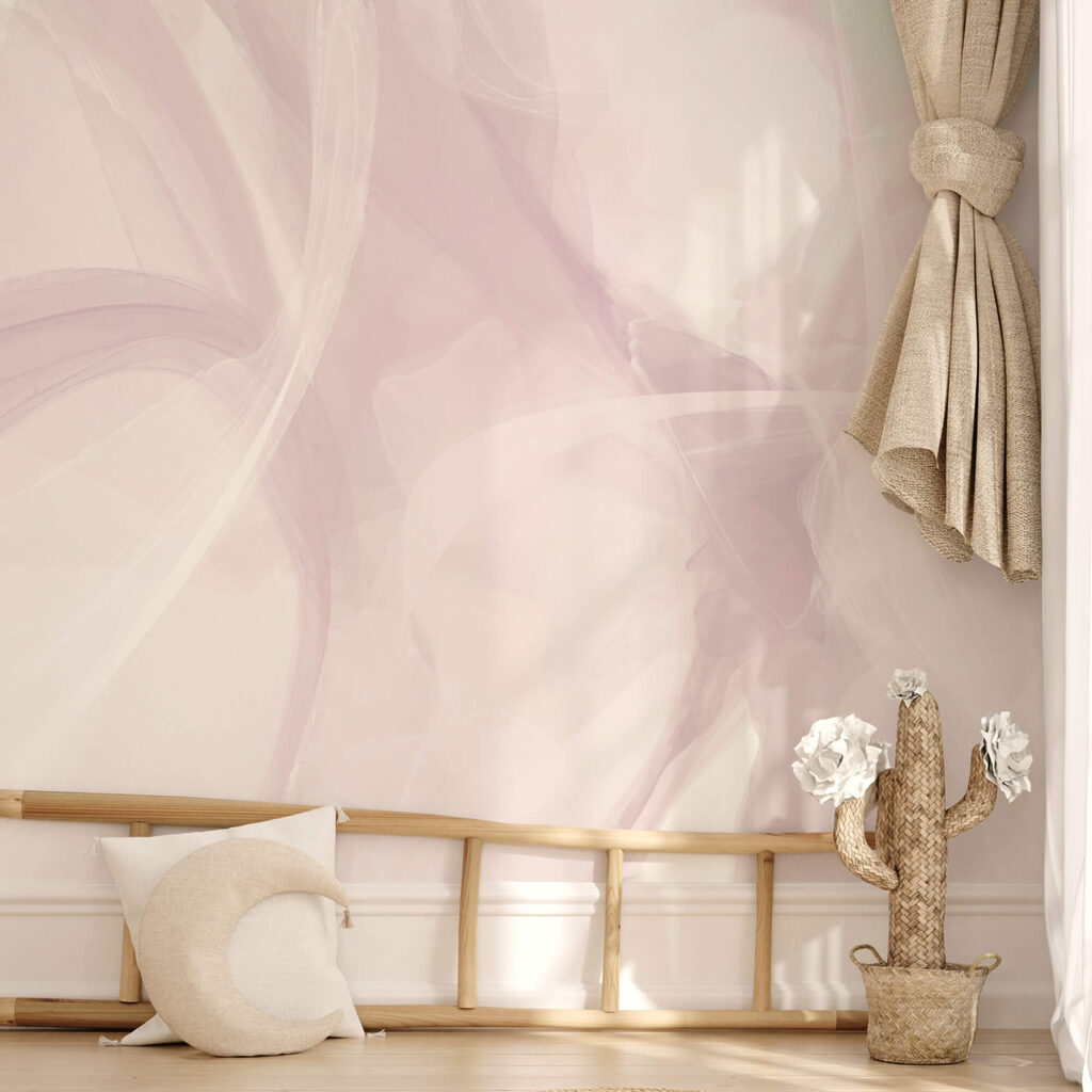 Sanfte Farbtöne, die sich in harmonischer Harmonie vermischen