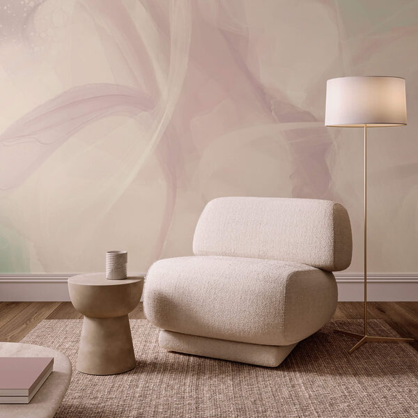 Ätherische Wirbel aus sanften Farben