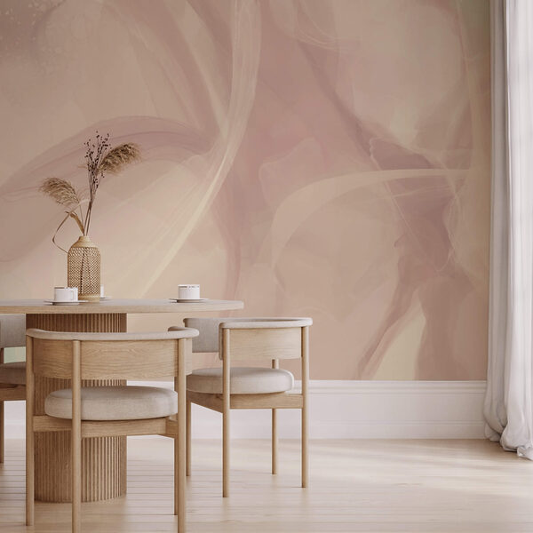 Ätherische Wirbel aus sanften Farben