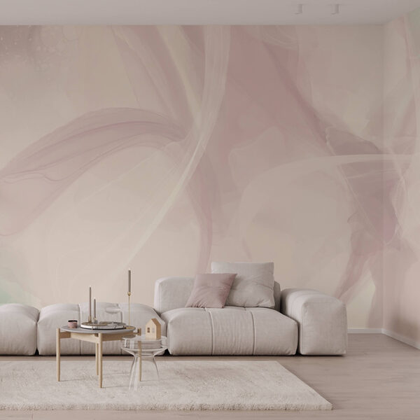 Sanfte Farbtöne, die sich in harmonischer Harmonie vermischen