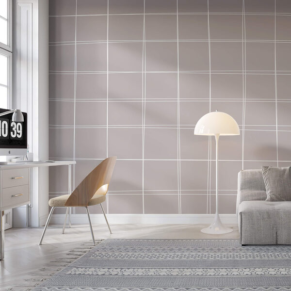 Graues und weißes Raster