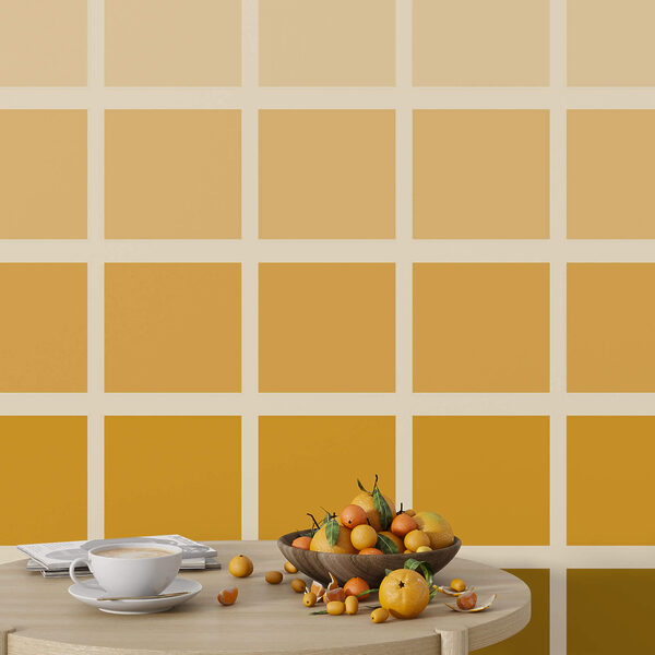 Gelbe und braune Quadrate Gelbe und braune Quadrate