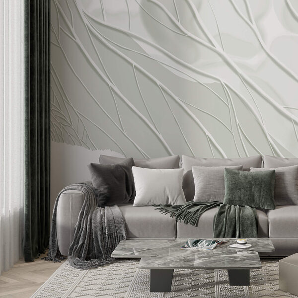 Weißer Hintergrund mit Linien