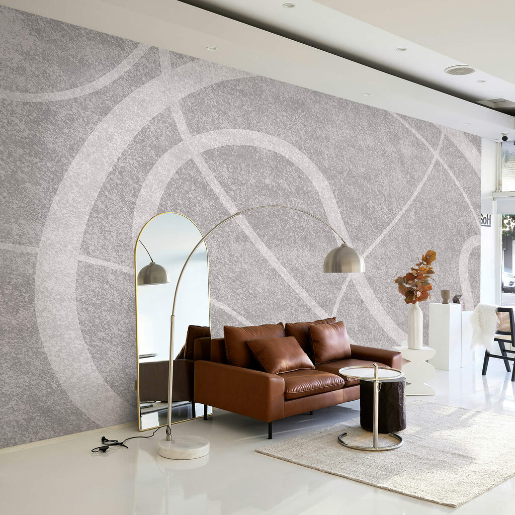 Graues und weißes abstraktes Design Graues und weißes abstraktes Design