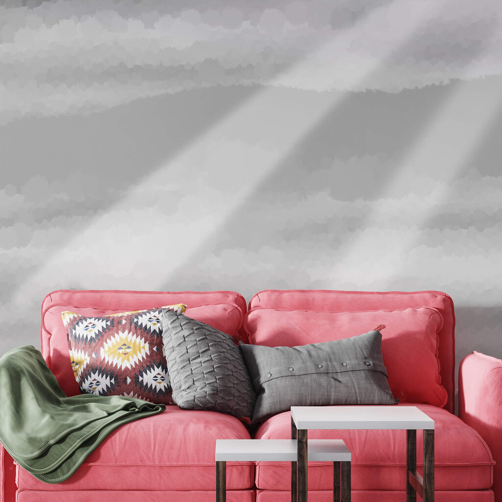 Graustufenbild von Wolken und Sonnenstrahlen Graustufenbild von Wolken und Sonnenstrahlen