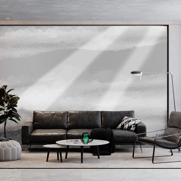 Graustufenbild von Wolken und Sonnenstrahlen Graustufenbild von Wolken und Sonnenstrahlen