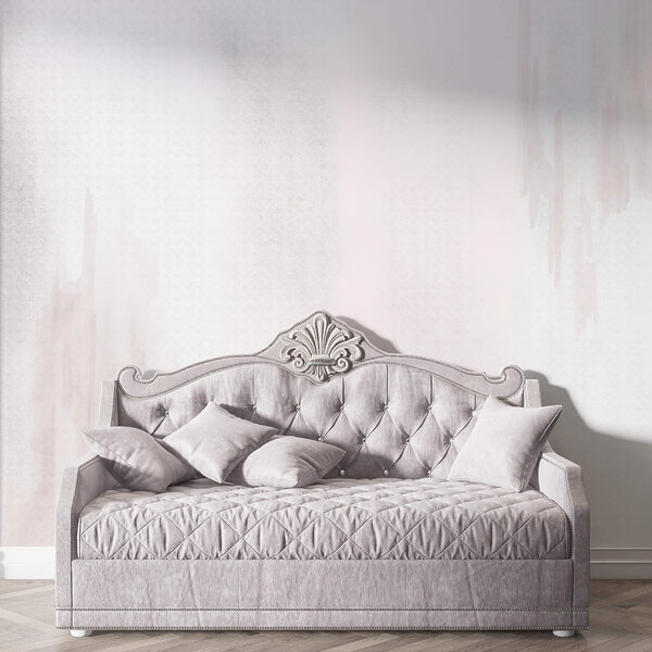 Weißer und rosa Hintergrund