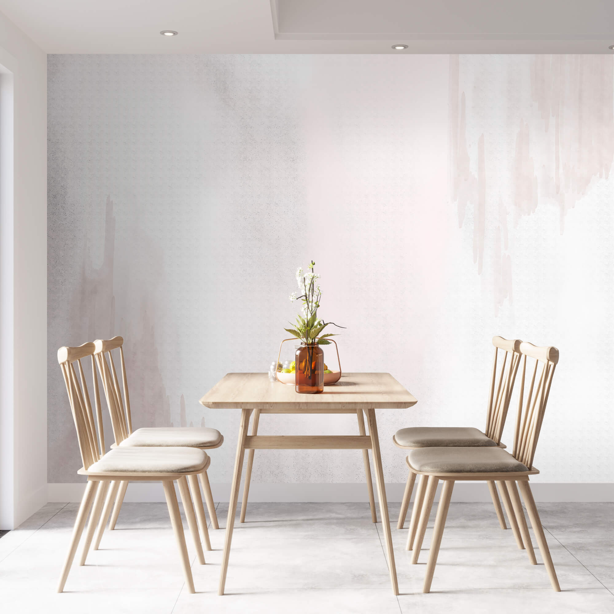 Weißer und rosa Hintergrund