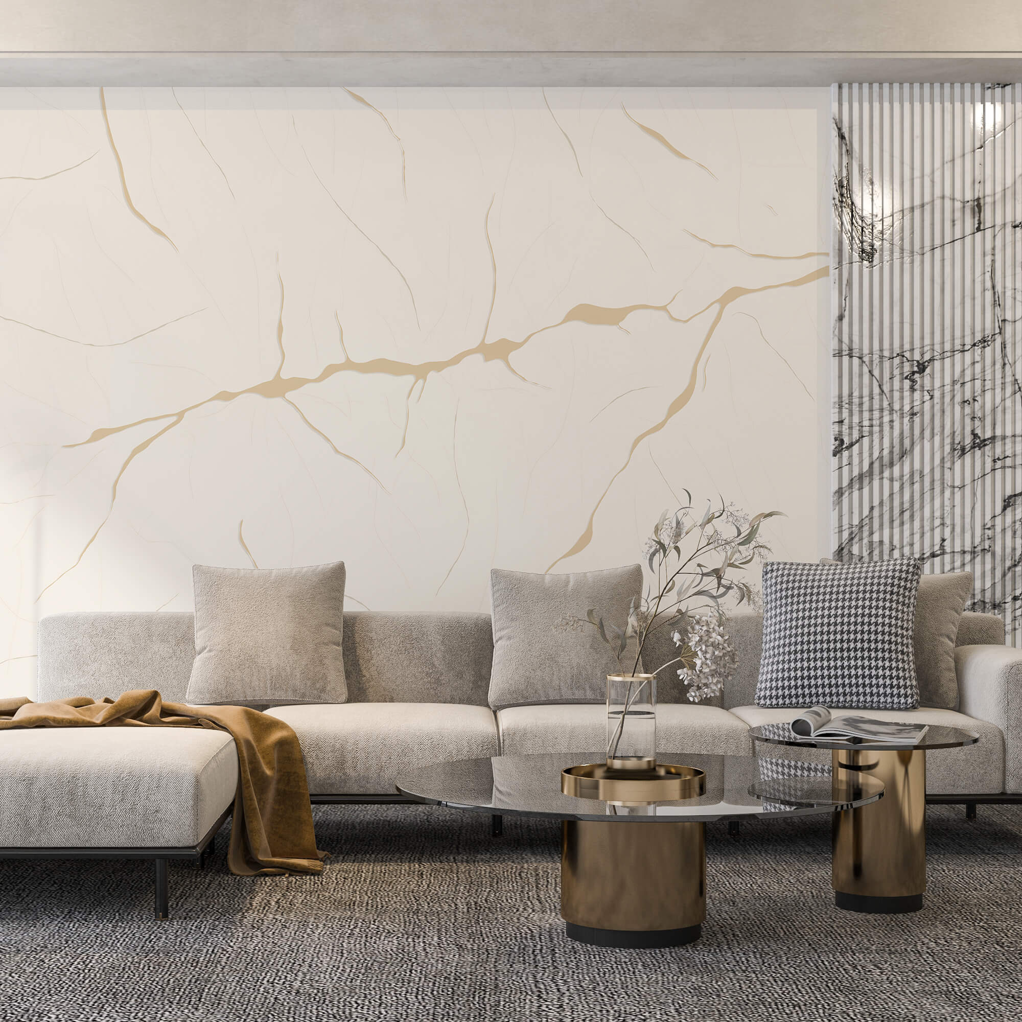 Weiße Oberfläche mit Rissen Weiße Oberfläche mit Rissen