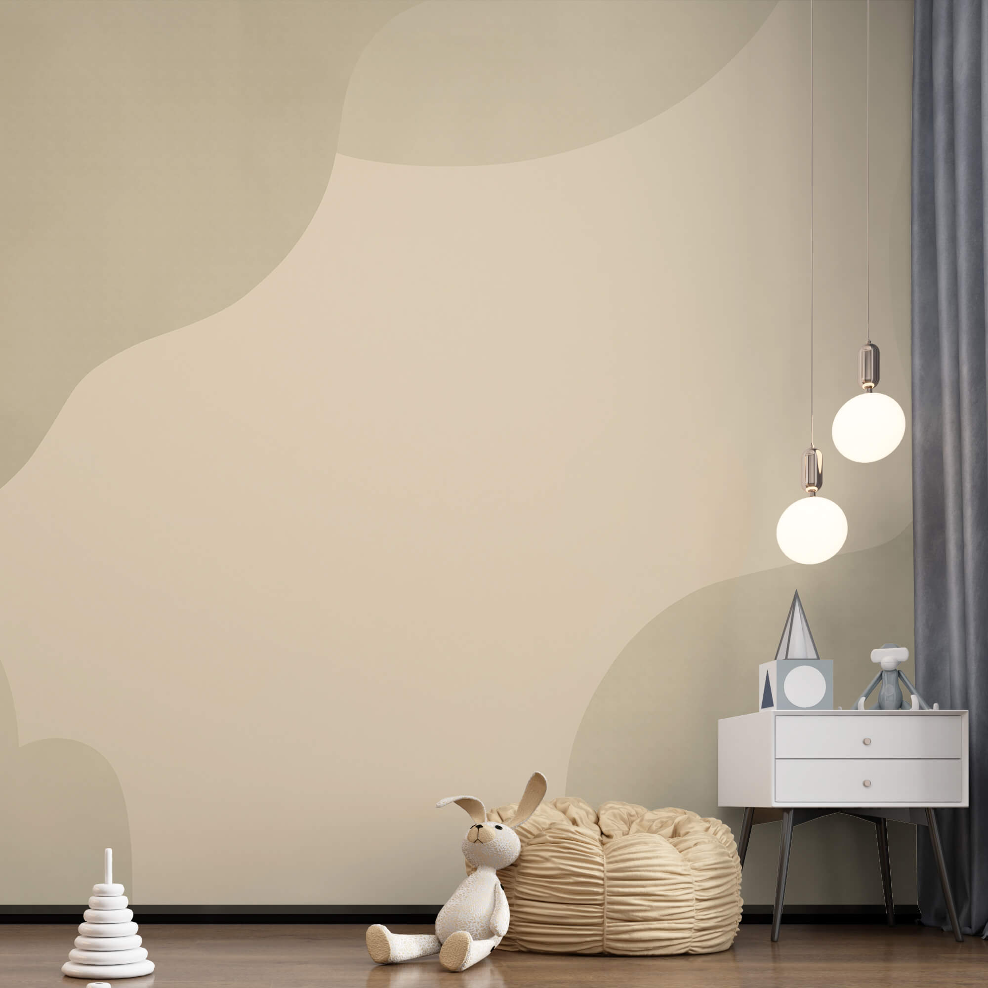 Beiger und weißer Hintergrund