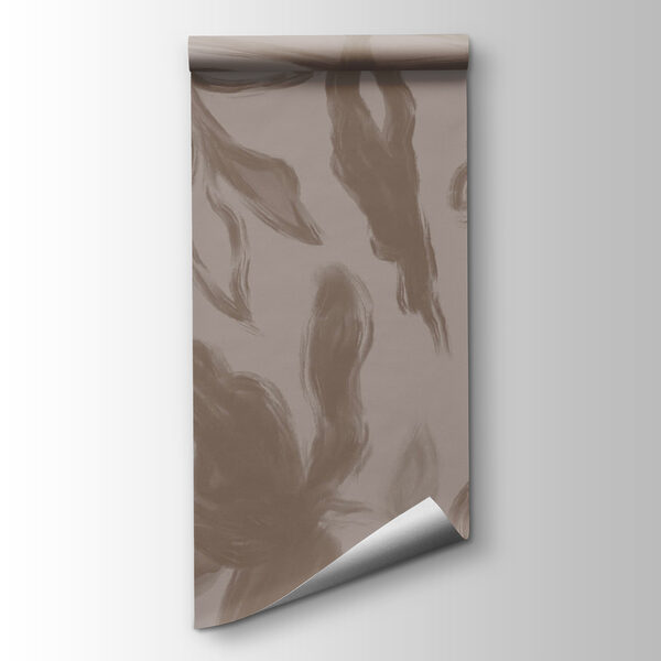 Elegant floral patterns in soft tones