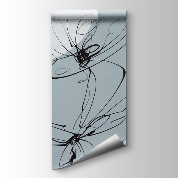 Drawing of flowers and circles Drawing of flowers and circles