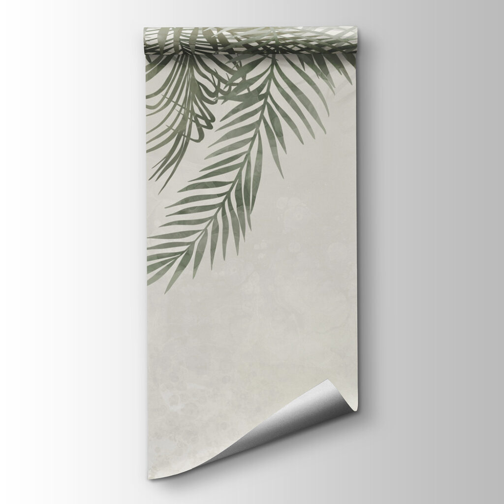 Gentle foliage on a soft background
