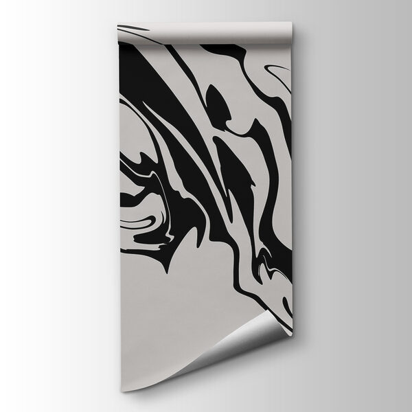 Black and white swirly pattern Black and white swirly pattern