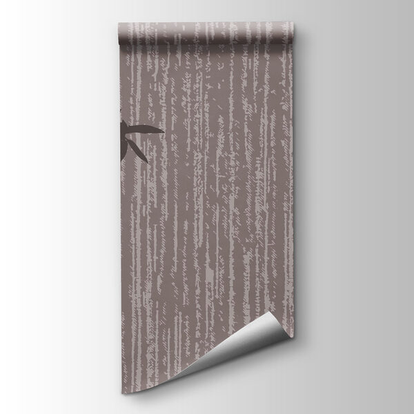 Bamboo trees on a wall Bamboo trees on a wall