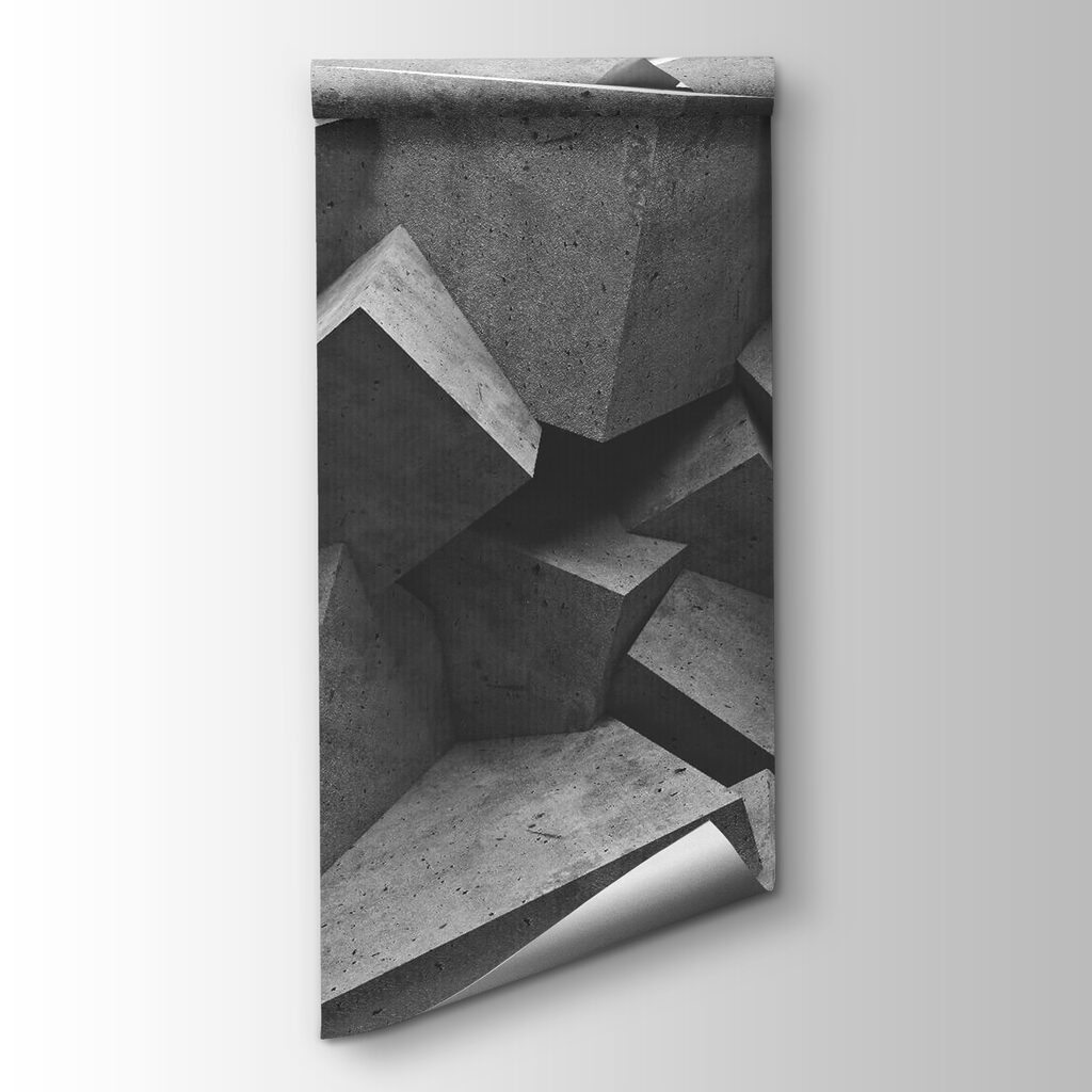 Pile of concrete blocks