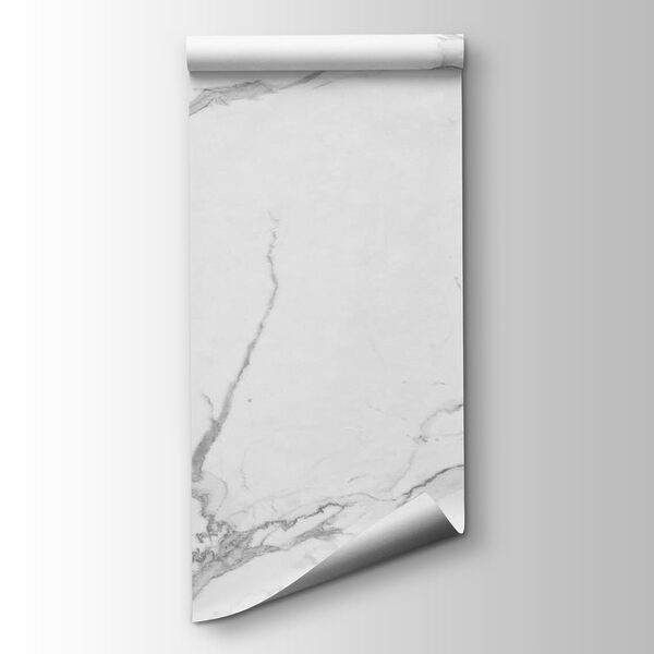 White marble with black veins White marble with black veins