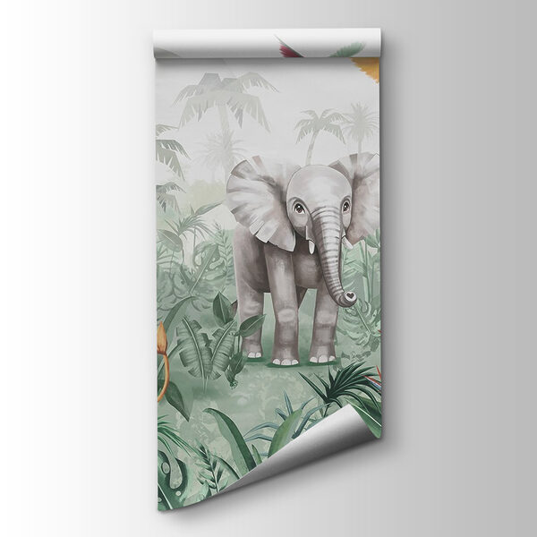 Group of animals in a jungle