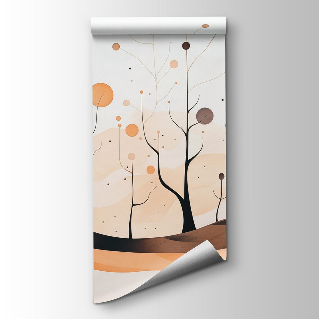 Painting of trees and plants Painting of trees and plants