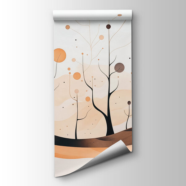 Painting of trees and plants Painting of trees and plants