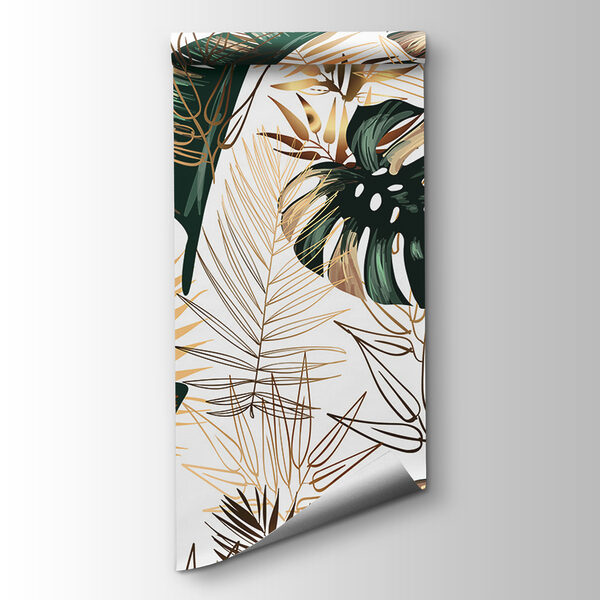 Lush Tropical Leaves in Elegant Design