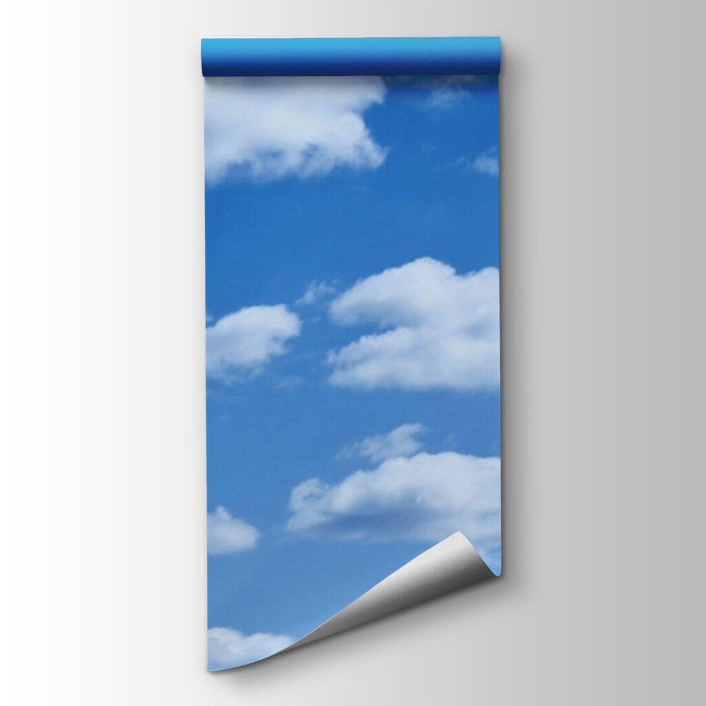 Blue sky with clouds