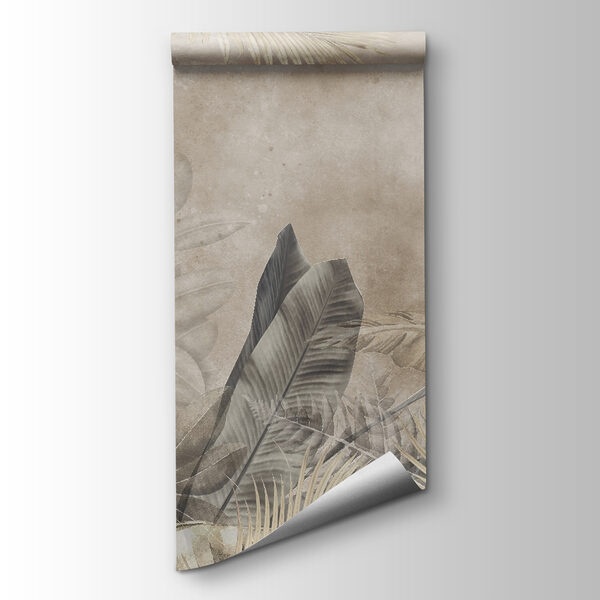 Elegant tropical foliage design artwork